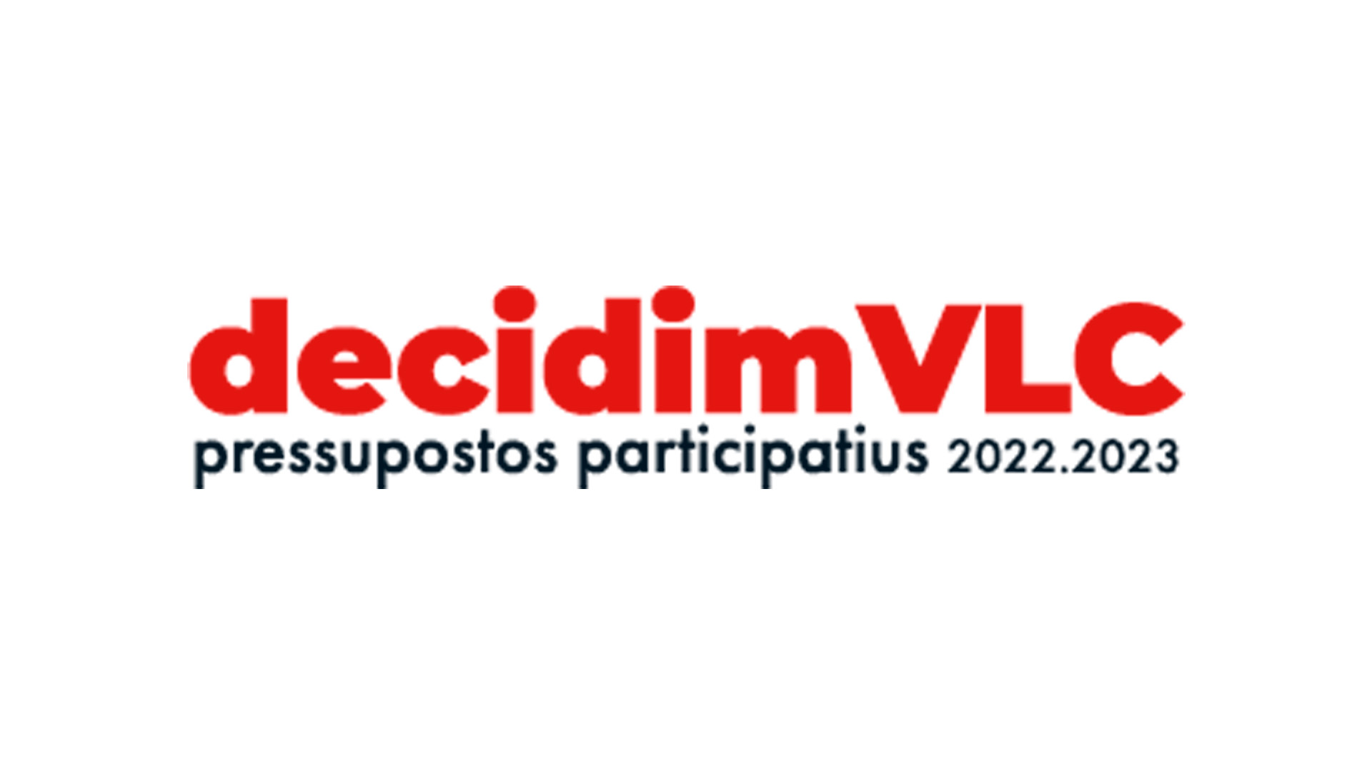 DecidimVLC. Pressupostos participatius 2022-2023