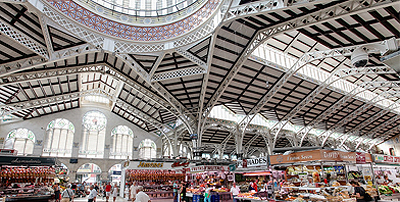 Mercado Central. Interior