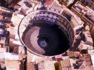 Vista aérea de la Plaza Redonda