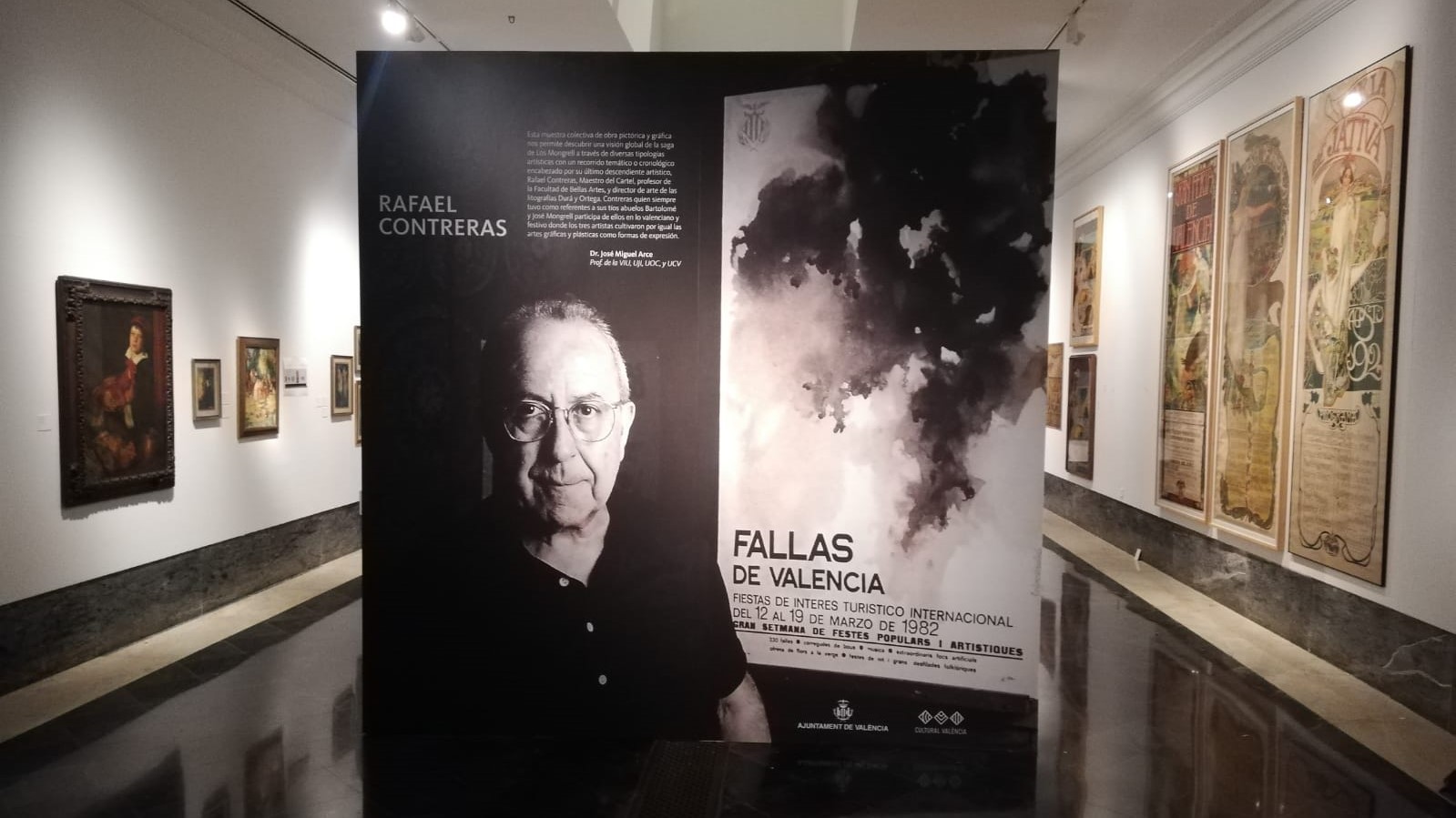 Portada exposició 'Rafael Contreras i els Mongrell'.