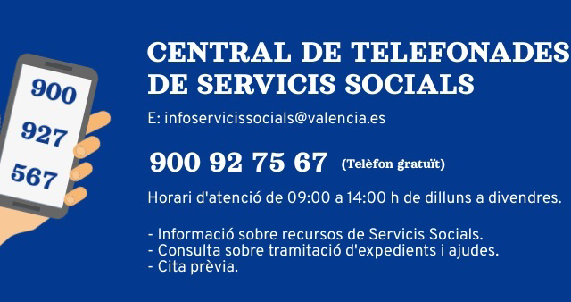 Central de telefonades de Servicis Socials